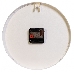 Часы настенные аналоговые Бюрократ WallC-R70P D25см белый, фото 3
