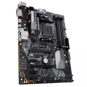 Материнская плата ASUS PRIME B450-PLUS, ATX B450, 4*DDR4, DVI+HDMI, CrossFireX, SATA3 + RAID, Audio, Gb LAN, USB 3.1*7, USB 2.0*6, COM*1 header (w/o cable)