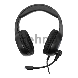 Наушники с микрофоном Oklick HS-L930G SNORTER черный/синий 2м мониторные USB оголовье (HS-L930G)