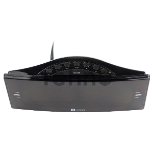 Радиобудильник HARPER HCLK-2044 (Радио в качестве мелодии будильника, настройка двух будильников, таймер отключения, сеть или батарейки)