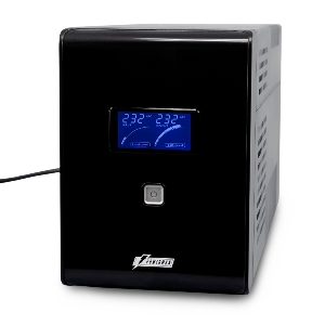 Источник бесперебойного питания Powerman Smart Sine 2000VA/1400W, 220V, Line-Interactive, LCD, Tower, Out: 4xShuko, Black*SmartSine2000