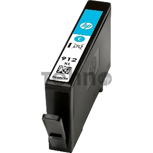 Картридж струйный HP 912 3YL81AE голубой (825стр.) для HP OfficeJet 801x/802x