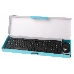 Беспроводной комплект клавиатура + мышь Oklick 230M Black 2.4ГГц  Nano Receiver USB, фото 1