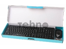 Беспроводной комплект клавиатура + мышь Oklick 230M Black 2.4ГГц  Nano Receiver USB