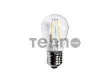 Ретро лампа Filament ST45 E27, 2W, 230В Теплая белая 3000K