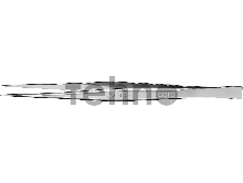 Ручной инструмент Пинцет ЗУБР д/электроники и точной механики, нерж. сталь, антимагнит, прямой, 165мм 22211-1-160