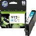Картридж струйный HP 912 3YL81AE голубой (825стр.) для HP OfficeJet 801x/802x, фото 3
