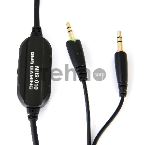 Наушники Gembird MHS-G10, код Survarium, черн/син, рег. громкости, кабель 2.5м