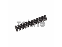 Клеммная колодка винтовая KВ-12 (4-12 мм²), ток 16 A, полипропилен черный (ЗВИ) REXANT