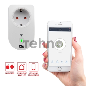 Умная Wi-Fi розетка/дистанционное управление бытовыми приборами 16 А