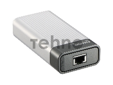 Плата расширения QNAP QNA-T310G1T Single port Thunderbolt 3 to single port 10GbE NBASE-T RJ-45 adapter, bus powered, 10Gbps; 5Gbps; 2.5Gbps; 1Gbps; 100Mbps