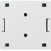 Розетка TWT (TWT-SM2-4545-WH) настенная 2 порта RJ-45 категории 5е. UTP. белая, фото 3