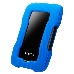 Внешний жесткий диск 2TB ADATA HD330, 2,5" , USB 3.1, синий, фото 4