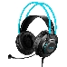 Наушники с микрофоном A4Tech Fstyler FH200i серый/синий 1.8м накладные оголовье (FH200I BLUE), фото 1