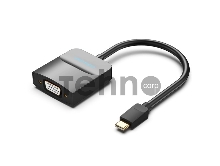 Мультимедиа конвертер Vention USB Type C M/VGA 15F, Черный