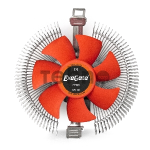 Кулер ExeGate EX286144RUS EE80 (Al, LGA775/115*/1200/AM2/AM2+/AM3/AM3+/AM4/FM1/FM2, TDP 65W, 80mm, 2000RPM, Hydro bearing, 3pin, 22db, 205г, Ret)