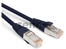Патч-корд Hyperline F/UTP, экранированный, Cat.5е, LSZH, 5 м, черный PC-LPM-STP-RJ45-RJ45-C5e-5M-LSZH-BK