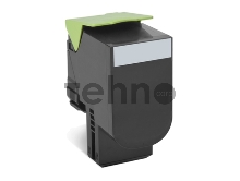 Расходные материалы Lexmark 80C8HK0 Тонер-картридж, Black {CX410/CX510, LRP (4K)}