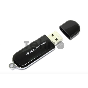 Флеш Диск Silicon Power 32Gb LuxMini 322 SP032GBUF2322V1K USB2.0 черный