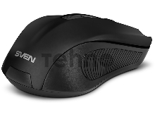 Беспроводная мышь SVEN RX-350W чёрная  (5+1кл. 600-1400DPI, SoftTouch, блист) Беспроводная мышь SVEN RX-350W чёрная  (5+1кл. 600-1400DPI, SoftTouch, блист)