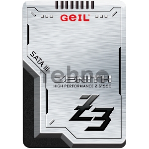 SSD накопитель Geil Zenith Z3 SSD 256GZ-Z3  2.5”SSD  SATAIII 3D NAND Flash- 256G