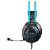 Наушники с микрофоном A4Tech Fstyler FH200i серый/синий 1.8м накладные оголовье (FH200I BLUE), фото 2