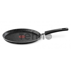 Сковорода блинная Tefal Granit 04192525 круглая ручка несъемная (без крышки) черный (9100036468)