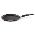 Сковорода блинная Tefal Granit 04192525 круглая ручка несъемная (без крышки) черный (9100036468), фото 2