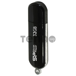 Флеш Диск Silicon Power 32Gb LuxMini 322 SP032GBUF2322V1K USB2.0 черный
