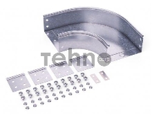 Угол для лотка горизонтальный 90град. 50х50 CPO 90 в комплекте с крепеж. элементами гор. оцинк. DKC 36000KHDZ