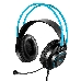 Наушники с микрофоном A4Tech Fstyler FH200i серый/синий 1.8м накладные оголовье (FH200I BLUE), фото 3