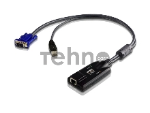 Модуль управления KVM-переключателем для переключателей KN2124v/KN2140v/KN4124v/KN4140v, USB (поддержка Virtual Media) USB Virtual Media CPU Module