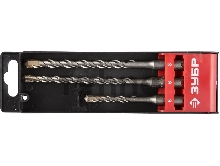 Набор буров ЗУБР Профессионал SDS-plus 3 шт: 5х110, 6х160, 8х160 мм