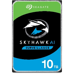 Жесткий диск HDD 10TB Seagate SkyHawk ST10000VE0008 3.5 SATA 6Gb/s 256Mb 7200rpm для систем видеонаблюдения