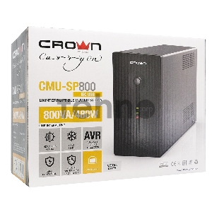 Источник бесперебойного питания CROWN Line Intractive CMU-SP800IEC