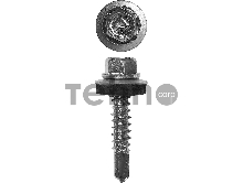 Саморезы СКМ кровельные, 50 х 5.5 мм, 1 000 шт, для металлических конструкций, ЗУБР Профессионал