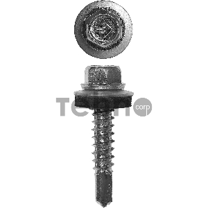 Саморезы СКМ кровельные, 50 х 5.5 мм, 1 000 шт, для металлических конструкций, ЗУБР Профессионал