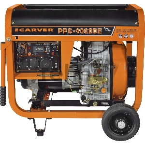 Генератор Carver PPG- 9000DE 8кВт