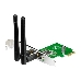 Сетевой адаптер ASUS PCE-N15  WiFi Adapter PCI-E (PCI-Ex1, WLAN 300Mbps, 802.11bgn) 2x ext Antenna, фото 1