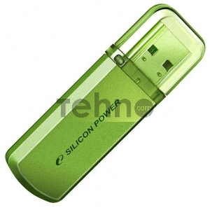 Флеш Диск Silicon Power 8Gb Helios 101 SP008GBUF2101V1N USB2.0 зеленый