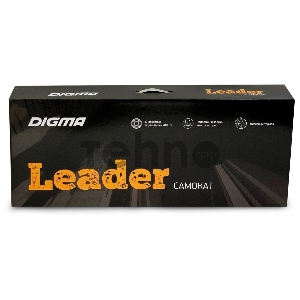 Самокат Digma Leader городской 2-кол. черный (SU-LE-230-200)