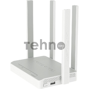 Роутер беспроводной Keenetic Viva (KN-1912) с Mesh Wi-Fi 5 AC1200, 4-портовым Smart-коммутатором и многофункциональным портом USB