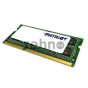 Память Patriot 8GB DDR3 1600MHz  SO-DIMM  (PC3-12800) PSD38G1600L2S