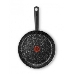 Сковорода Tefal Granit 04192124 круглая 24см ручка несъемная (без крышки) черный (9100036465), фото 4