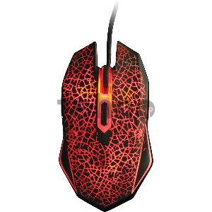 Мышь Qumo Solaris M10 + коврик, проводная, оптическая, 800/1200/1600/2200 dpi