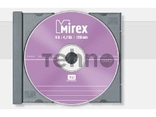Диск DVD+RW Mirex 4.7 Gb, 4x, Slim Case (1), (1/50)
