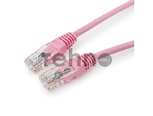 Патч-корд UTP Cablexpert кат.5e, 0.5м, литой, многожильный (розовый)