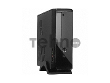 Корпус Exegate EX268702RUS MiniITX Exegate MI-209 Black, miniITX/mATX, <без БП>, 2*USB, Audio