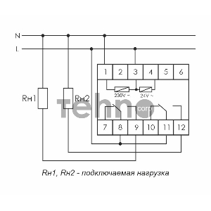 Реле времени PCU-510 (многофункц. 230В 2х8А 2перекл. IP20 монтаж на DIN-рейке) F&F EA02.001.009 Реле времени PCU-510 (многофункц. 230В 2х8А 2перекл. IP20 монтаж на DIN-рейке) F&F EA02.001.009