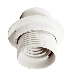Патрон пластик с кольцом, Е27, белый, стикер на изделии, Iek EPP11-04-01-K01 Ппл27-04-К12, фото 3